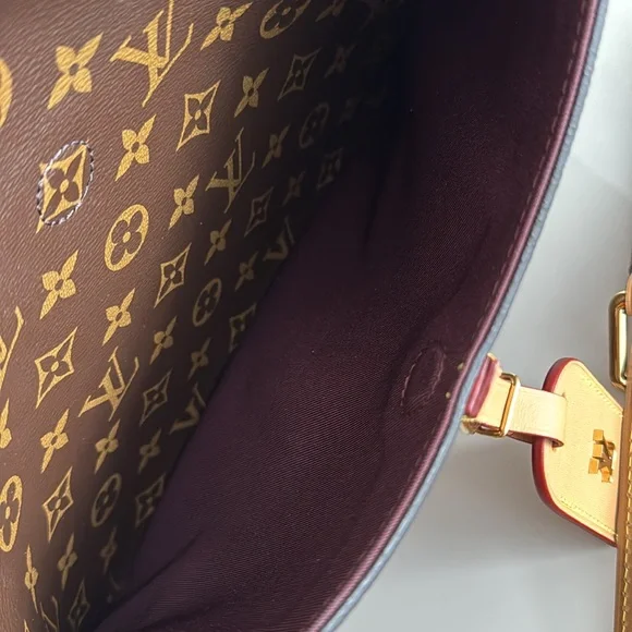 Louis Vuitton *NEW* Odeon MM NM Brown Monogram Shoulder Bag with Box & Cover - Picture 9 of 17